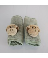 Goldbug Eddie Bauer Green Monkey Baby Stroller Carseat Strap Covers Cute... - $14.84