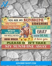 Sunflower You Are My Sunshine Canvas Decor - $49.99