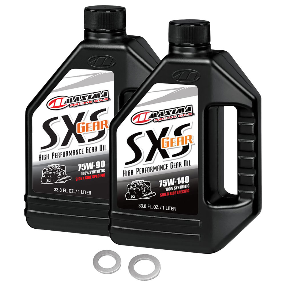 Tusk Drivetrain Oil Change Kit with Maxima Oil CANAM Commander 700 DPS