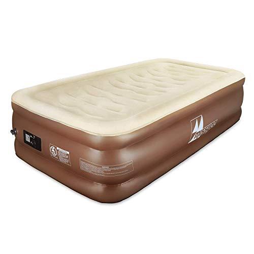 Missyee Inflatable Air Mattress Twin Size, 18" Double ...