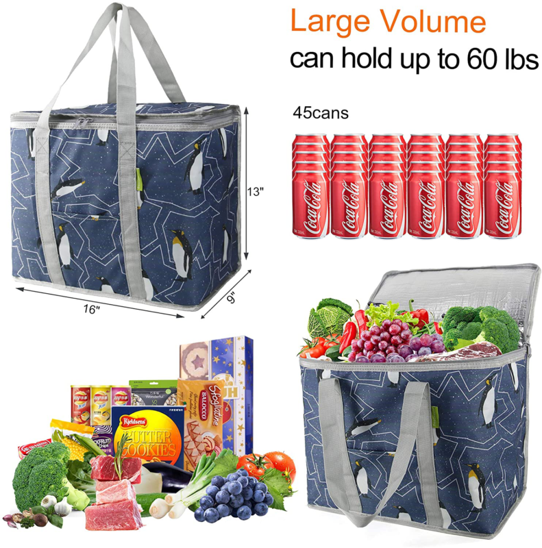 hot and cold grocery bags