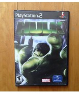Hulk Playstation 2 PS2 Game by Marvel Includes Original Case  - $12.86