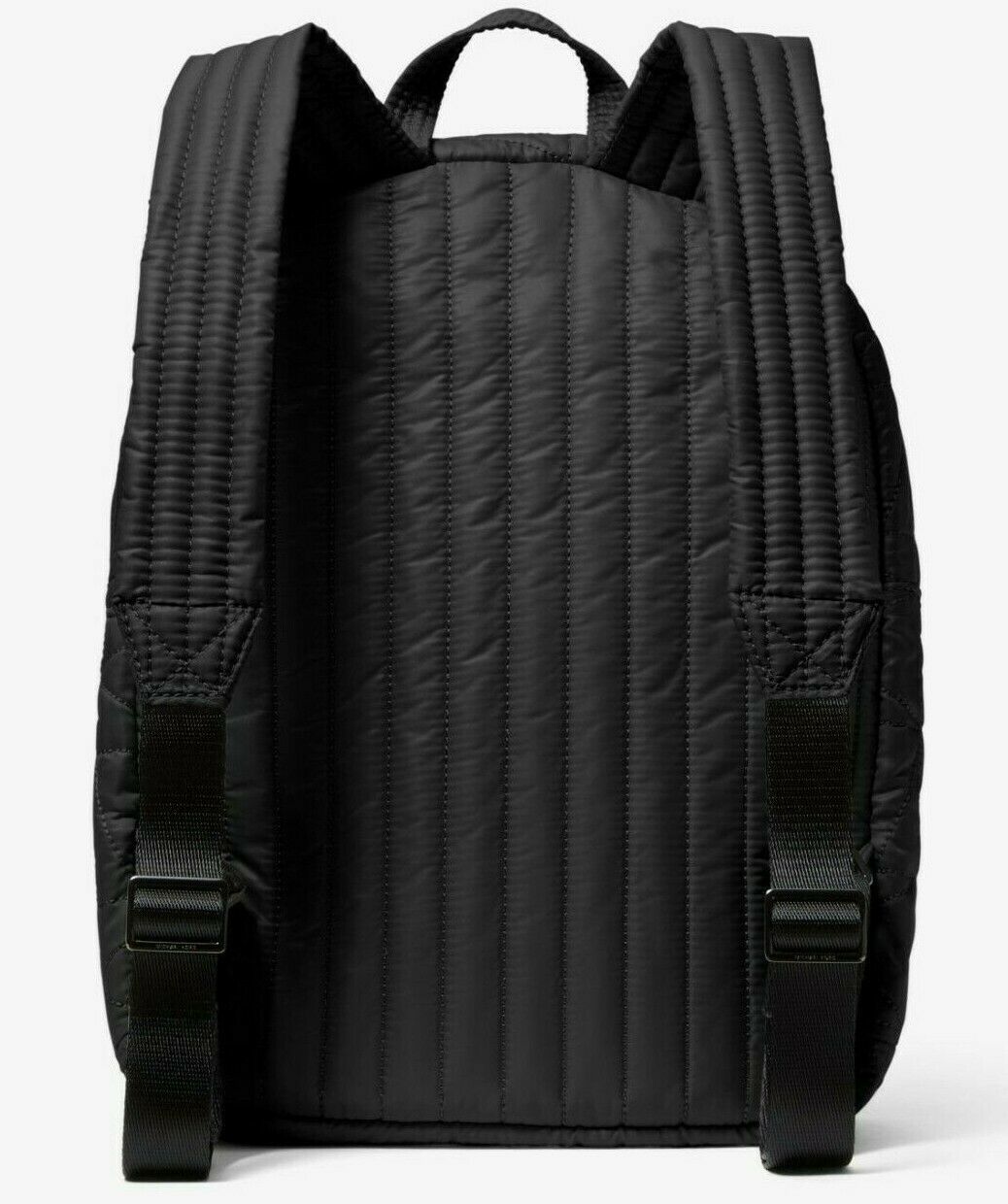 Michael Kors Winnie Medium Quilted Nylon Black Backpack 35T0UW4B2C NWT