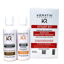 Keratin Republic Brazilian Smoothing Treatment Stylist Try Me Kit
