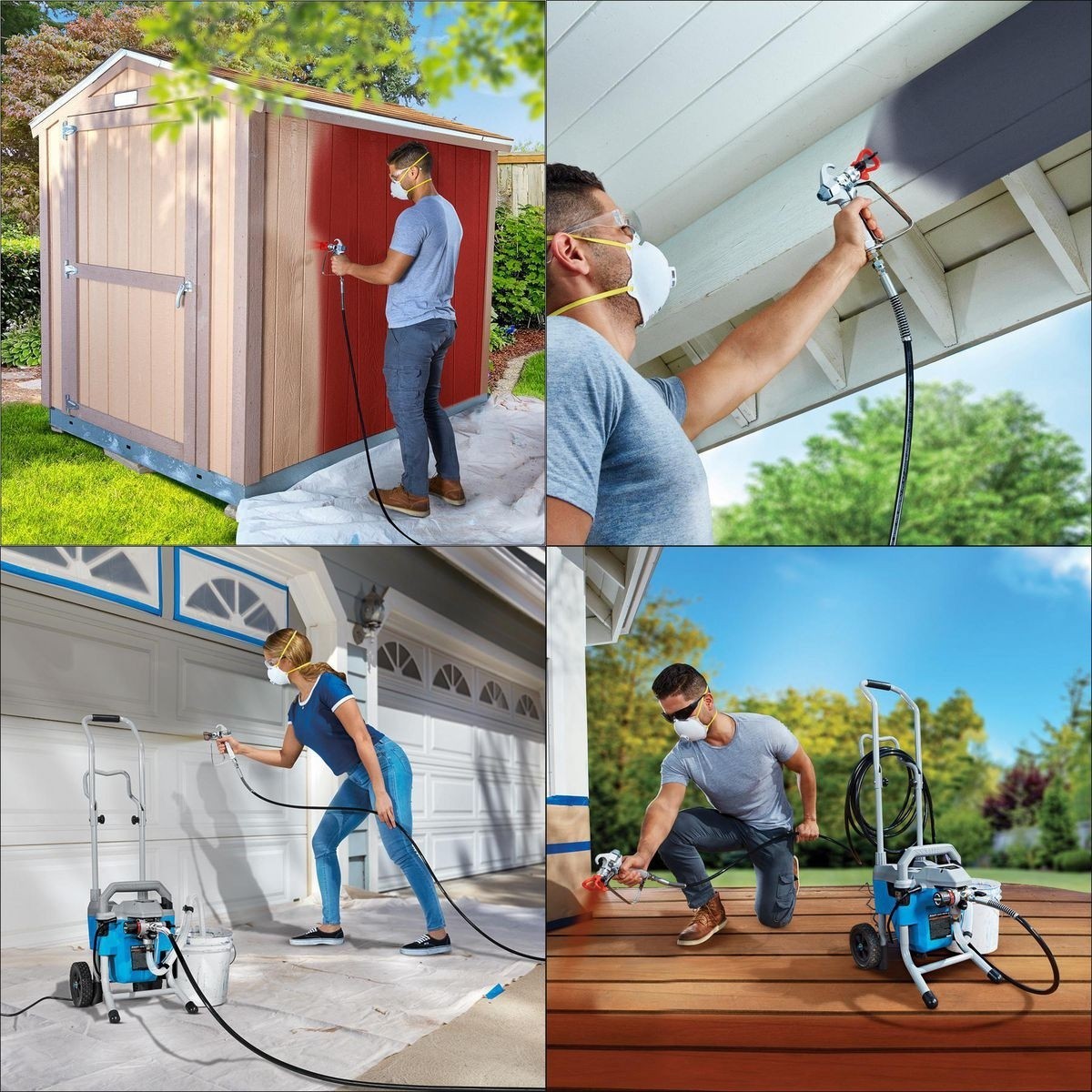 AVANTI Airless Paint, Primer & Stain Sprayer Kit Sprayers & Spray Guns