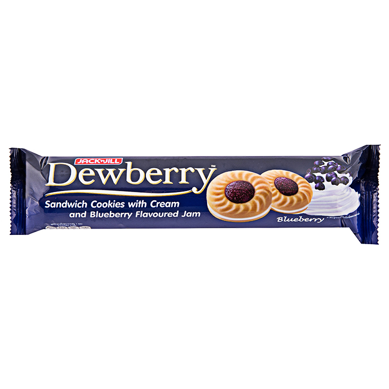 Dewberry Sandwich Cookie Blueberry 105g.(Pack of 3) Cookies & Biscotti