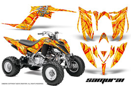 Yamaha Raptor 700 2013-2016 Graphics Kit Creatorx Decals Samurai Ry - $178.15
