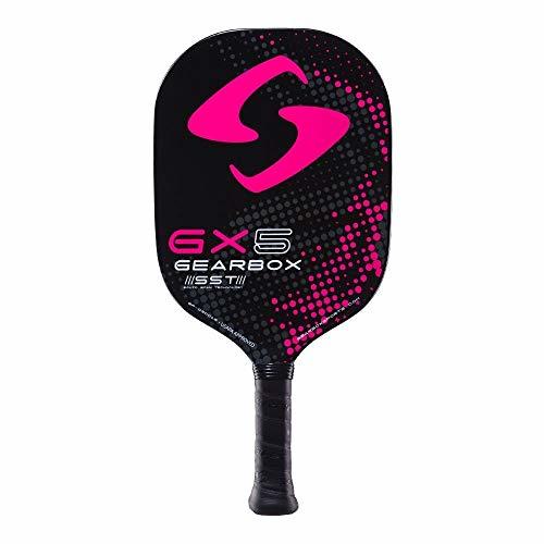 Gearbox GX5 Pickleball Paddle 3 15/16, Magenta Saddles