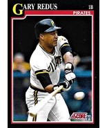 1991 Score Baseball Card, #226, Gary Redus, Pittsburgh Pirates - $0.99