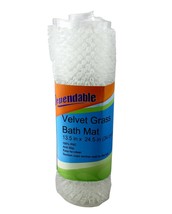 Grass Textured Spa Quality Foot Scrubber Bath Mat Bathroom Tub Mat Anti-... - $16.82