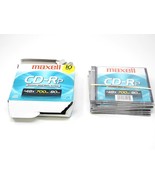 Maxell CD-Rp Printable Silver Matte Surface (10 Pieces, 48x, 700MB, 80 M... - $18.80