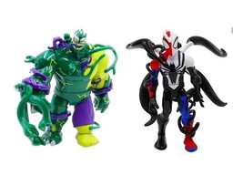 Disney's Marvel Toybox Venomized SPIDER-MAN & Hulk Action Figures New Great Gift - $57.94