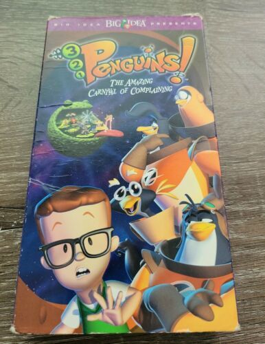 Vhs 3-2-1 Penguins - The Amazing Carnival Of Complaining (vhs, 2001 