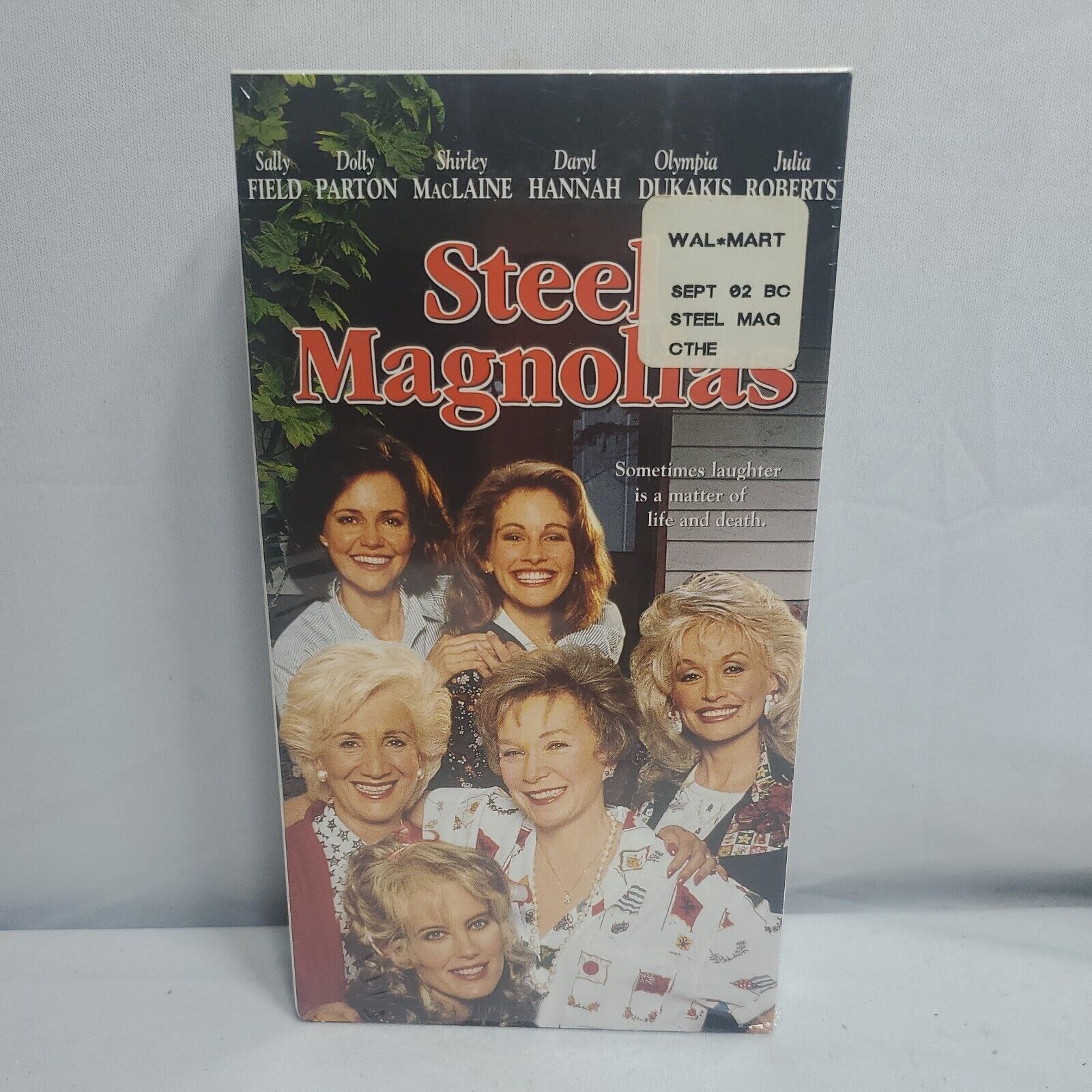 STEEL MAGNOLIAS VHS MOVIE VINTAGE 1990 DOLLY PARTON JULI ROBERTS SALLY ...