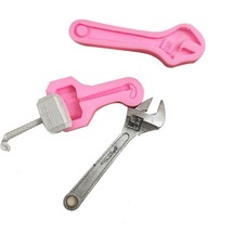 Wrench Hammer Silicone Mold Candy Clay Resin Sugarcraft Cake Decorating ... - $4.99
