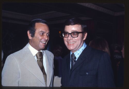 1971 David Janssen Ross Hunter Live Candid Original 35mm Slide