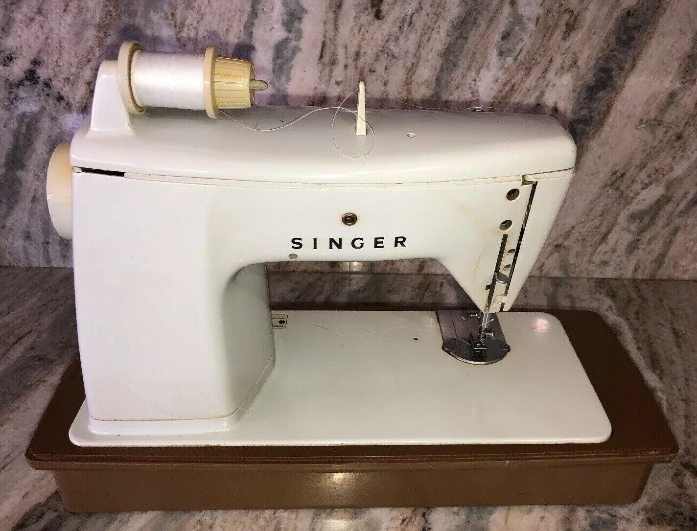 Vintage Singer Touch And Sew Sewing Machine Deluxe Zig Zag Model