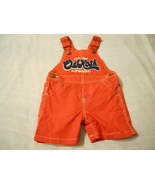 Osh Kosh Bibs Boys Size 9 Months Red Overall Infant Baby - $11.99