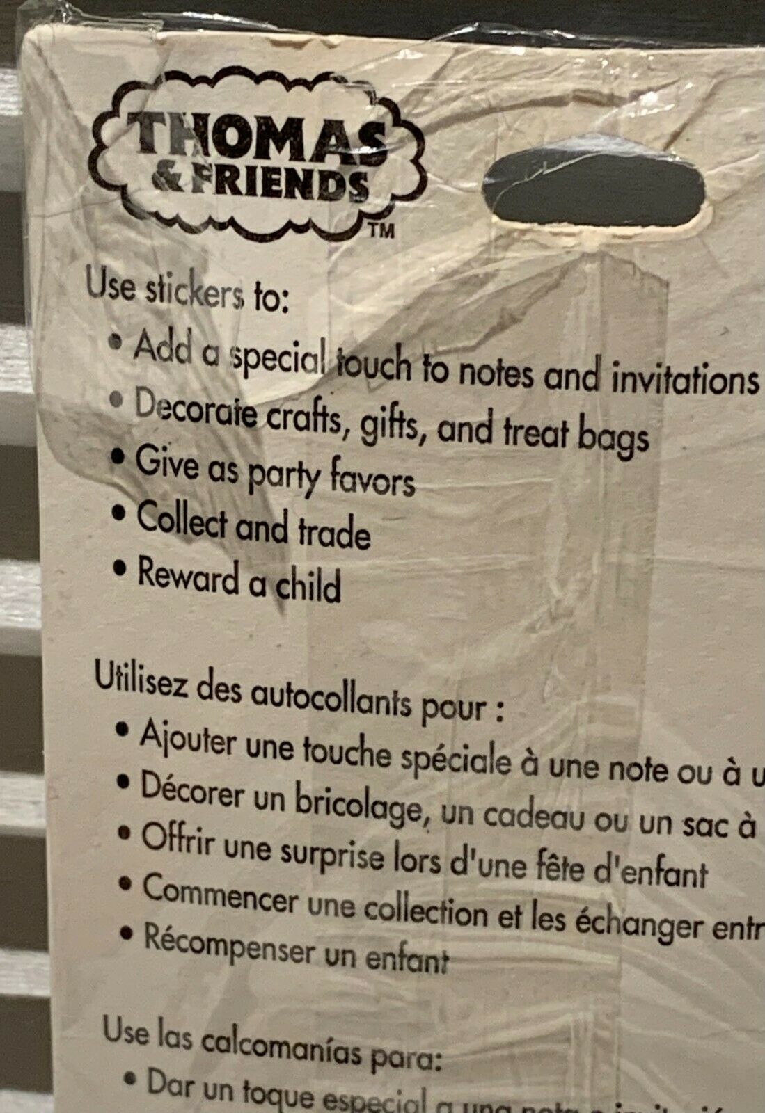 4 Sheets Thomas & Friends Percy James Trains Stickers Scrapbooking kids