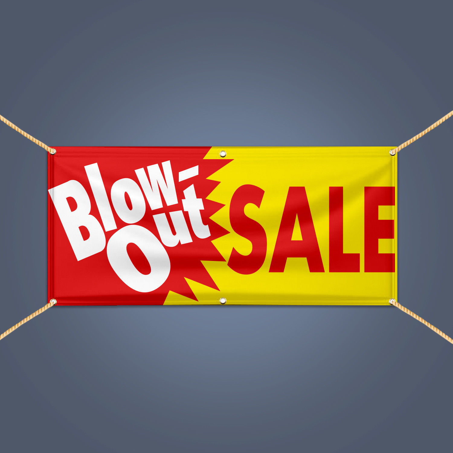 BLOW OUT SALE Banner, Outdoor Vinyl Business Shop Advertising Sign, 5