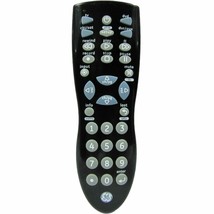 Ge Black RC24914-E 4 Device Universal Remote - Tv, Cable/SAT, Dvd, DVR/AUX - $7.29