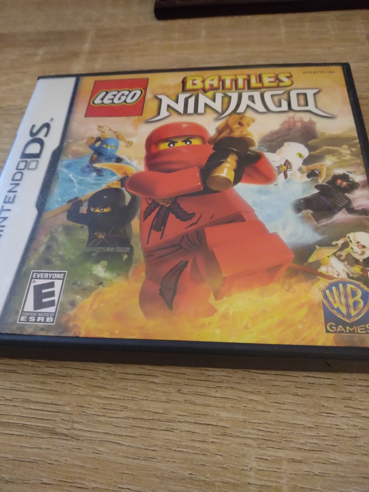 nintendo ds lego battles ninjago
