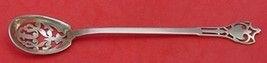 Putnam by Watson Sterling Silver Olive Spoon Pierced Original 6 3/4" - $110.30