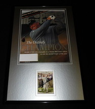Mark O'Meara Signed Framed 1998 Sports Illustrated 11x17 Cover Display image 1