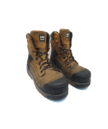 Helly Hansen Men&#39;s 8&quot; CTCP Leather Work Boots HHS212040 Brown Size 9.5M - $85.49