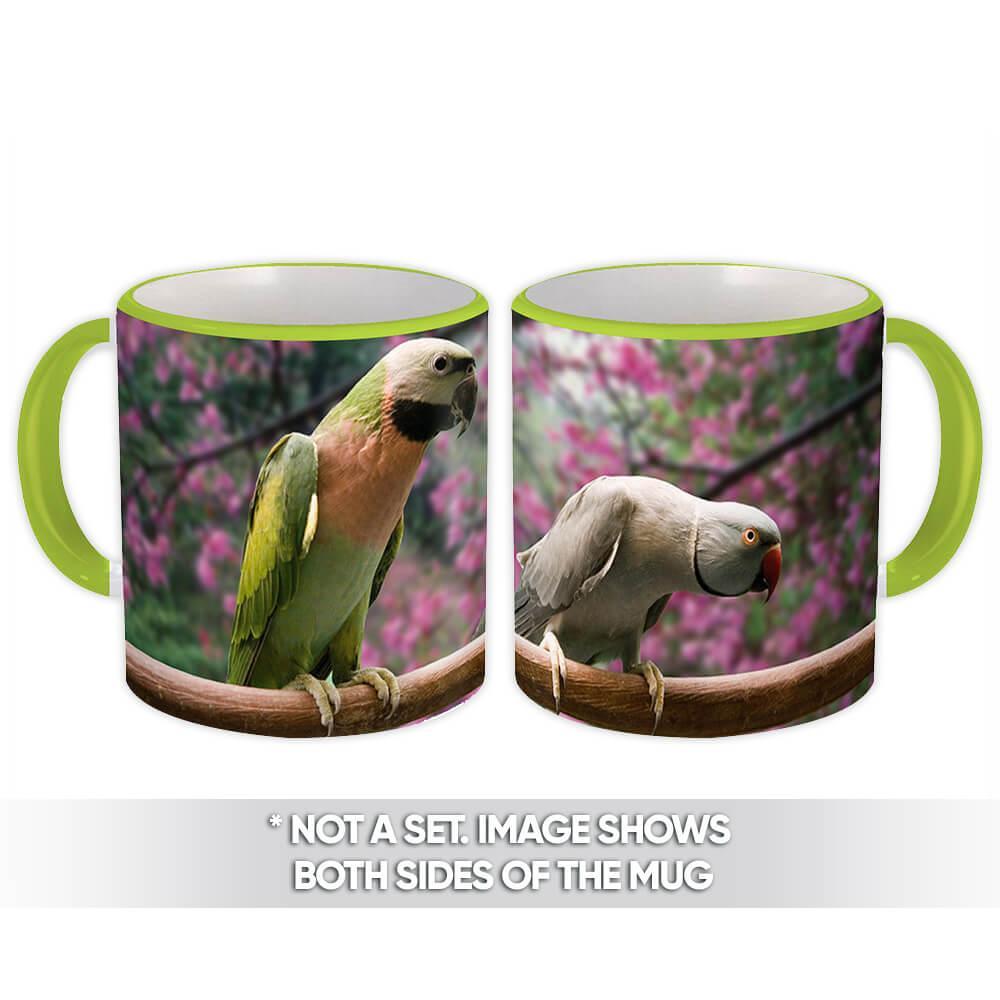 Primary image for Parrots : Gift Mug Bird Animals Nature Ecology Birdwatcher Big Year