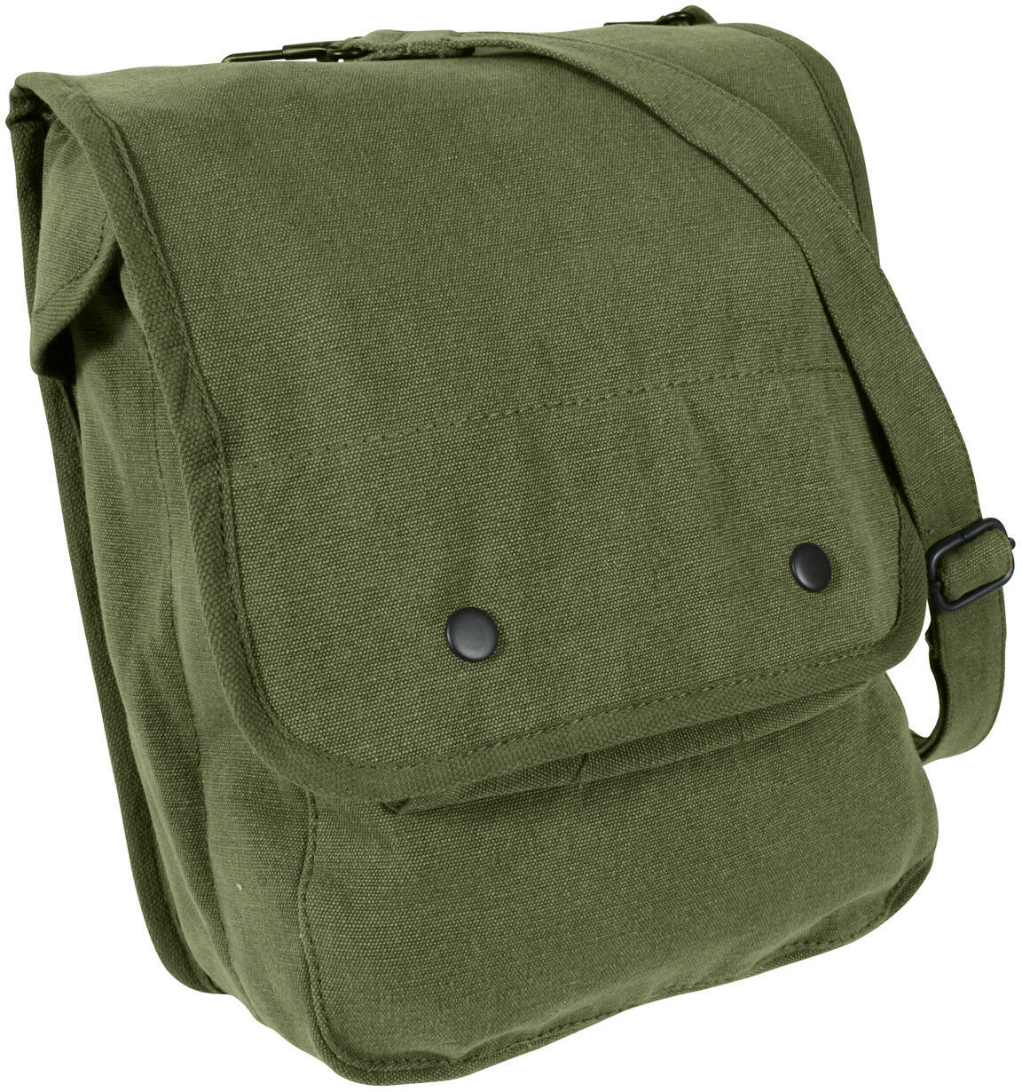 Military Map Case Shoulder Bag Heavy Canvas Tech Shoulder Tablet Carry