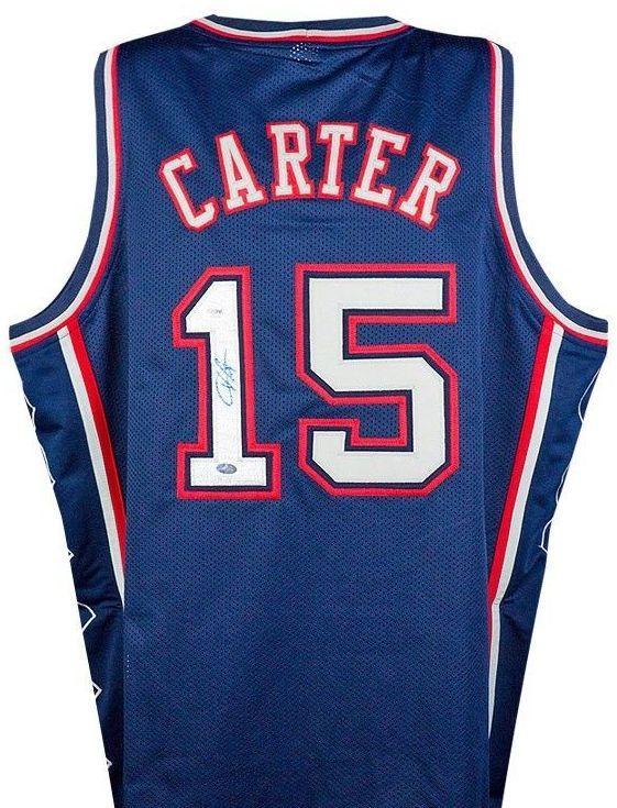 Vince Carter Signed Autographed New Jersey Nets Basketball Jersey (PSA ...