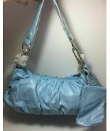 JC Fashion Cut Shiny Nylon Purse Ladies Cross-body Shoulder Handbags wit... - $9.99