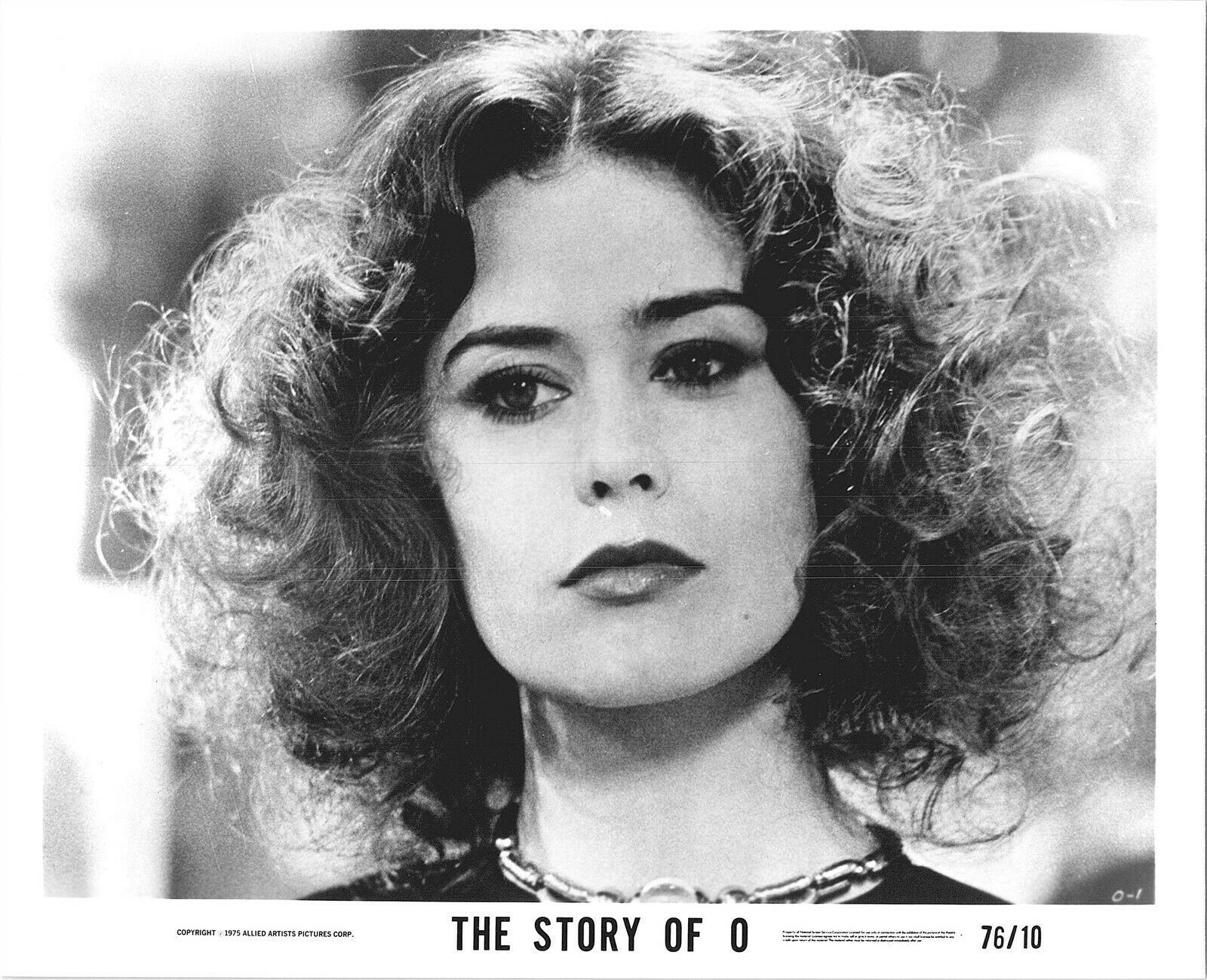 The Story of O 1976 original 8x10 photo Corinne Clery portrait as O