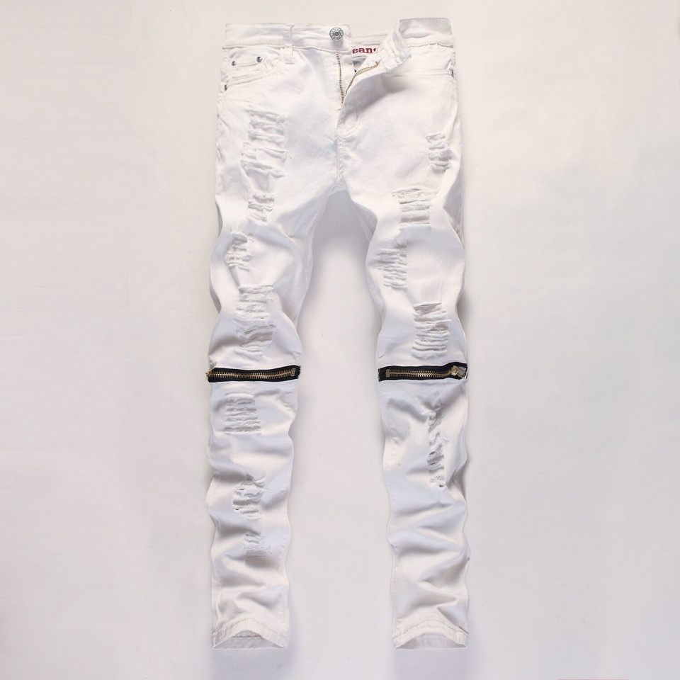 Fashion Pencil Pants jeans for men high quality  skinny jean mens long pant yout