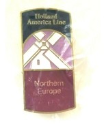 Holland America Line Northern Europe Cruise Ship Travel Souvenir Pin Win... - $11.14