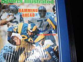 Wendell Tyler Signed Framed 1981 Sports Illustrated Magazine Cover Display Rams image 2
