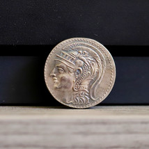 165-50 BC Ancient Greek Coin Helmeted Head of Athena - Silver Tetradrach... - £12.33 GBP