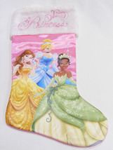 Disney's Princess Pink Nylon Christmas Stocking - Brand New!!! - $14.88