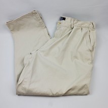 Polo by Ralph Lauren Mens Pants Pleated Front Straight Leg Khaki Sz 40X3... - $28.03