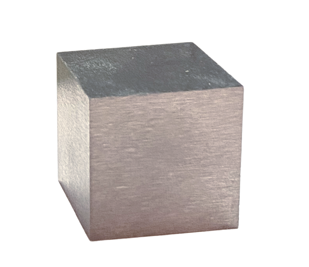 1 Inch Solid Tungsten Cube Block Carbide Paperweight Ingot Pure Element W 74
