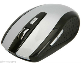 Gray Wireless Optical Mini mouse for Dell Toshiba Apple Chromebook Laptop PC - $22.88