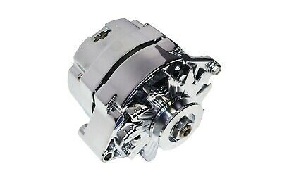 Details about   SBC 71-86 GM CHROME 110 AMP 10SI 1 ONE OR 3  WIRE ALTERNATOR 4.3 4.4 4.9 5.0 5.7