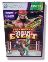 Hulk Hogan's Main Event (Xbox 360) - game, Manual, and case included.