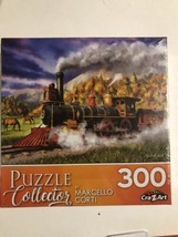 Steam Locomotive Full Steam Ahead 300 pc CraZArt 18&quot;x24&quot; puzzle, Marcell... - $18.69