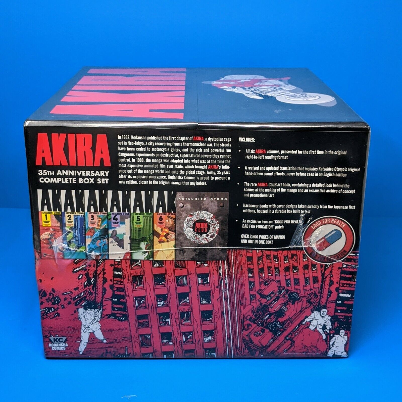 Akira 35th Anniversary Limited Edition Deluxe Box Set Hardcover