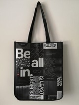 New LULULEMON Black BE ALL IN Reusable Shopping Gym Lunch Bag Large - $8.72