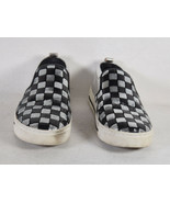 Marc Jacobs Womens Mercer Black Silver Checkerboard Sequins Sneaker 36 - $99.00