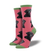 Socksmith Women&#39;s Socks Novelty Crew Cut Socks &quot;Lab-or Of Love&quot; / Dusty ... - $10.66