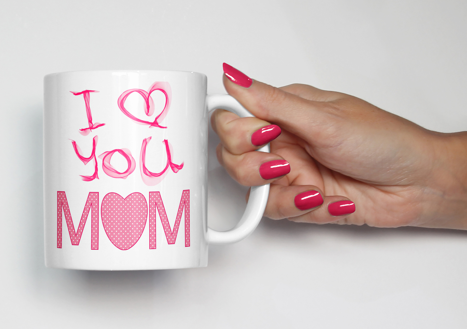 Mothers Day Gift - I Love You Mom Mug | Mom Gift, Gifts for Mom, Mom Coffee Mug
